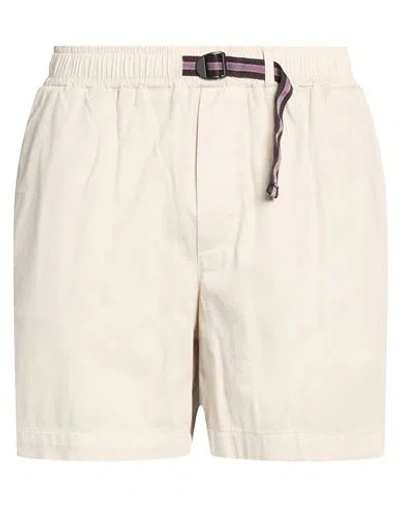 Shoe® Shoe Man Shorts & Bermuda Shorts Beige Size L Cotton, Elastane In Neutral