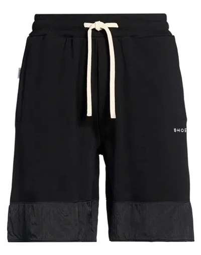 Shoe® Shoe Man Shorts & Bermuda Shorts Black Size S Cotton