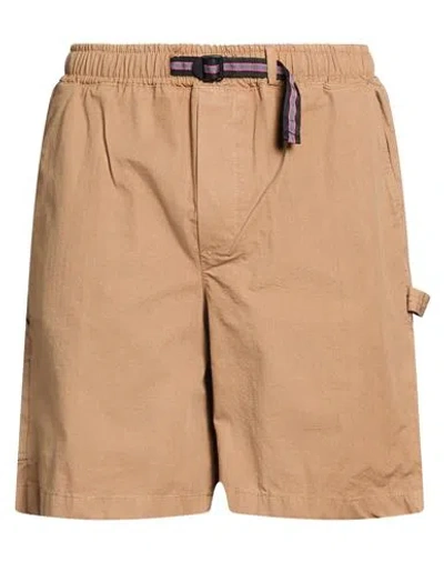 Shoe® Shoe Man Shorts & Bermuda Shorts Camel Size L Cotton In Neutral