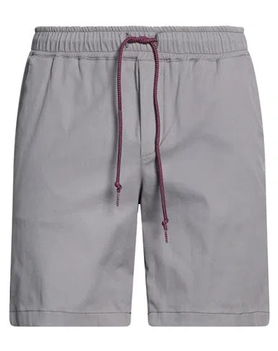 Shoe® Shoe Man Shorts & Bermuda Shorts Grey Size S Cotton, Nylon, Elastane In Gray