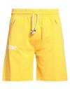 Shoe® Shoe Man Shorts & Bermuda Shorts Marigold Size M Cotton, Polyester, Viscose