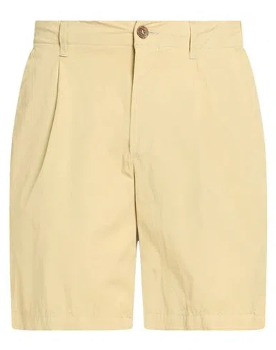 Shoe® Shoe Man Shorts & Bermuda Shorts Mustard Size L Polyamide, Elastane In Neutral