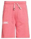 Shoe® Shoe Man Shorts & Bermuda Shorts Red Size S Cotton, Polyester, Viscose