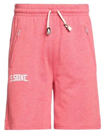 Shoe® Shoe Man Shorts & Bermuda Shorts Red Size S Cotton, Polyester, Viscose