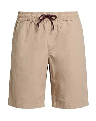 Shoe® Shoe Man Shorts & Bermuda Shorts Sand Size S Cotton, Elastane