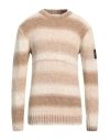 Shoe® Shoe Man Sweater Beige Size M Acrylic, Wool, Polyamide In Beige