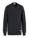 Shoe® Shoe Man Sweater Charcoal Size Xl Acrylic, Polyester In Gray
