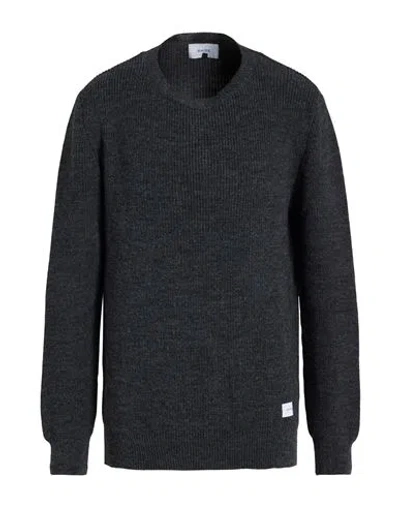 Shoe® Shoe Man Sweater Charcoal Size Xl Acrylic, Polyester In Gray