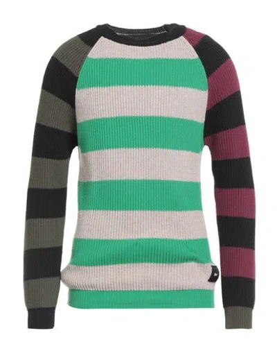 Shoe® Shoe Man Sweater Green Size Xl Acrylic, Cotton