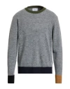 Shoe® Shoe Man Sweater Grey Size Xl Acrylic, Polyamide, Polyester, Wool, Viscose In Gray