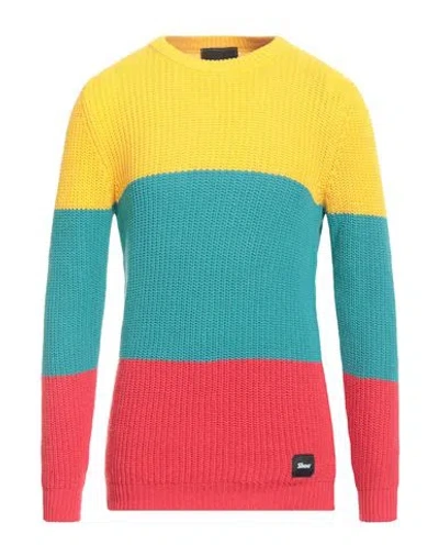 Shoe® Shoe Man Sweater Marigold Size Xl Cotton, Acrylic