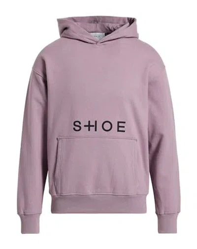 Shoe® Shoe Man Sweatshirt Antique Rose Size Xl Cotton, Polyester In Purple