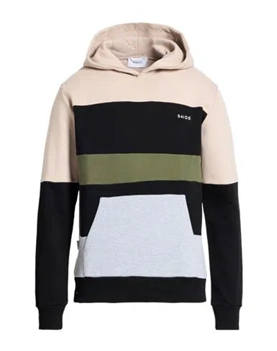 Shoe® Shoe Man Sweatshirt Black Size Xxl Cotton In Multi
