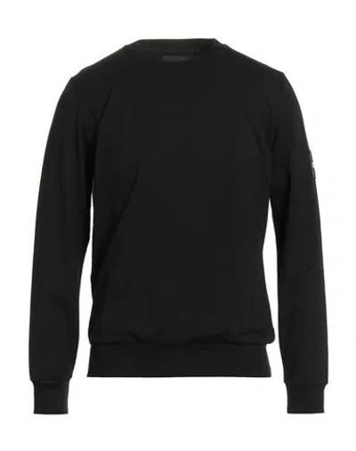 Shoe® Shoe Man Sweatshirt Black Size Xxl Cotton, Elastane