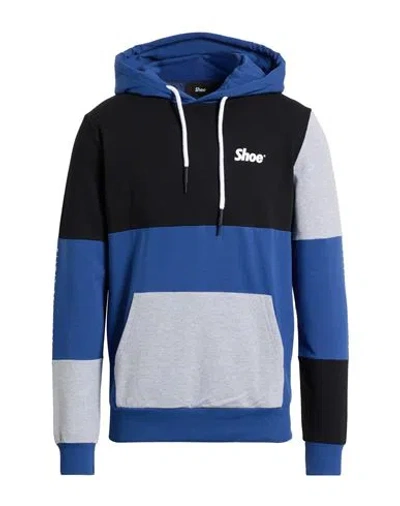 Shoe® Shoe Man Sweatshirt Blue Size Xl Cotton, Elastane