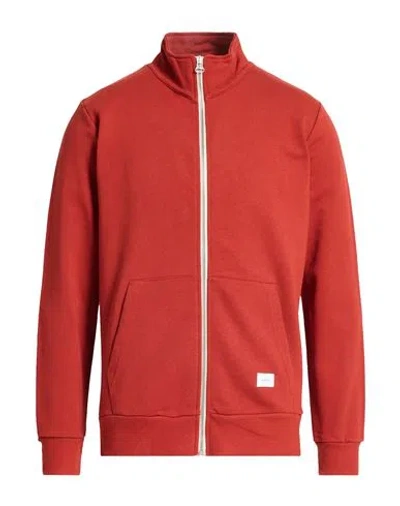 Shoe® Shoe Man Sweatshirt Brick Size Xl Cotton In Red