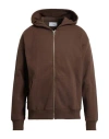 Shoe® Shoe Man Sweatshirt Dark Brown Size Xl Cotton, Polyester