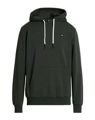Shoe® Shoe Man Sweatshirt Dark Green Size Xxl Cotton, Elastane
