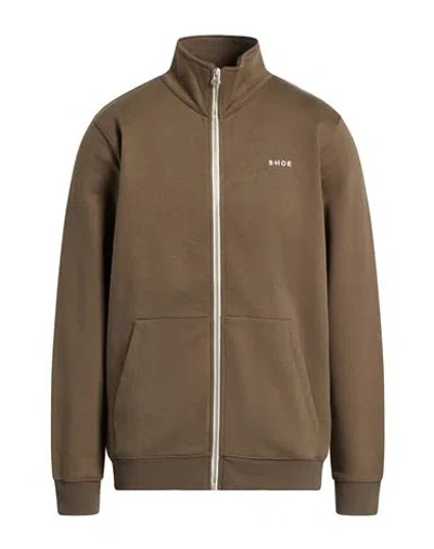Shoe® Shoe Man Sweatshirt Khaki Size L Cotton In Multi