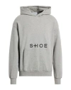 Shoe® Shoe Man Sweatshirt Light Grey Size Xxl Cotton, Polyester In Gray