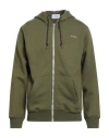 Shoe® Shoe Man Sweatshirt Military Green Size Xl Cotton In Green