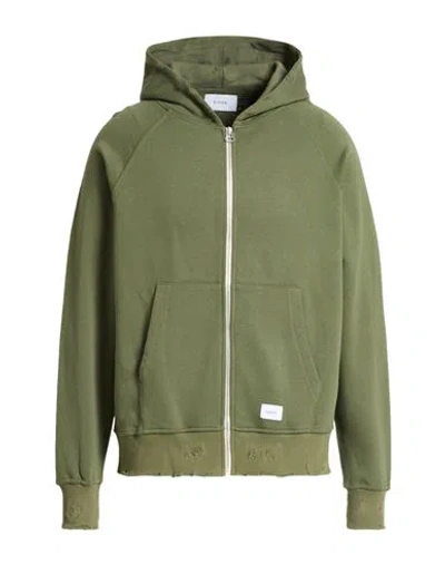 Shoe® Shoe Man Sweatshirt Military Green Size Xl Cotton