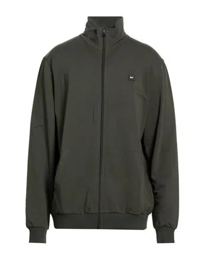 Shoe® Shoe Man Sweatshirt Military Green Size Xxl Cotton, Elastane