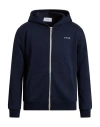 Shoe® Shoe Man Sweatshirt Navy Size 3xl Cotton In Blue