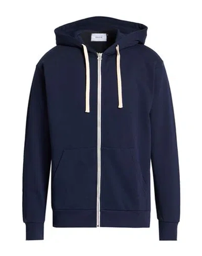 Shoe® Shoe Man Sweatshirt Navy Size Xl Cotton In Blue