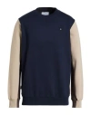Shoe® Shoe Man Sweatshirt Navy Size Xxl Cotton In Blue