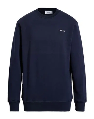 Shoe® Shoe Man Sweatshirt Navy Size Xxl Cotton In Brown