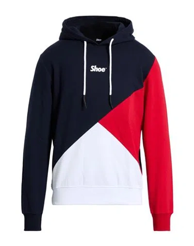 Shoe® Shoe Man Sweatshirt Navy Size Xxl Cotton, Elastane In Multi