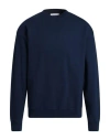 Shoe® Shoe Man Sweatshirt Navy Size Xxl Cotton, Polyester In Blue