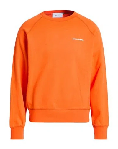 Shoe® Shoe Man Sweatshirt Orange Size Xl Cotton