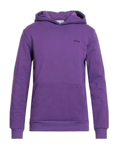 Shoe® Shoe Man Sweatshirt Purple Size M Cotton