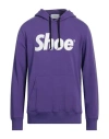 Shoe® Shoe Man Sweatshirt Purple Size Xl Cotton, Elastane