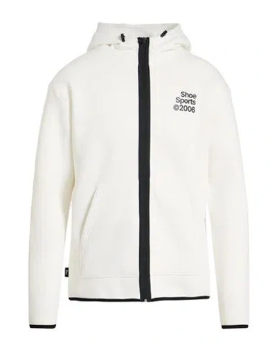Shoe® Shoe Man Sweatshirt White Size L Cotton, Polyester