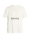 Shoe® Shoe Man T-shirt Ivory Size Xxl Cotton, Polyester In White