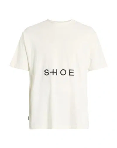 Shoe® Shoe Man T-shirt Ivory Size Xxl Cotton, Polyester In White