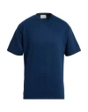Shoe® Shoe Man T-shirt Navy Size Xxl Cotton, Polyester In Blue