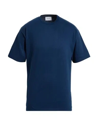 Shoe® Shoe Man T-shirt Navy Size Xxl Cotton, Polyester In Blue
