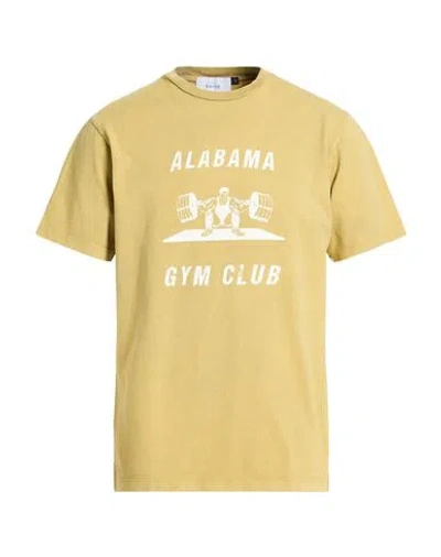Shoe® Shoe Man T-shirt Mustard Size Xxl Cotton In Yellow