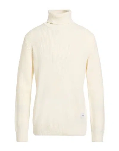 Shoe® Shoe Man Turtleneck Ivory Size Xxl Viscose, Polyester, Polyamide In White