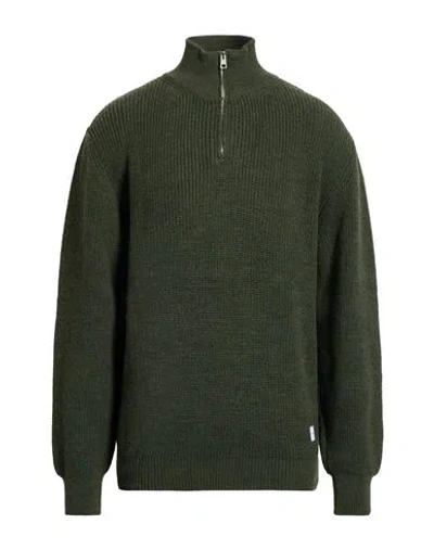 Shoe® Shoe Man Turtleneck Military Green Size Xxl Acrylic, Polyester