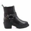 Shoe The Bear Amina Harness In Black In Black