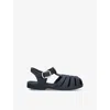 SHOE THE BEAR LIEWOOD BOYS NAVY KIDS' BRE CAGED RUBBER SANDALS