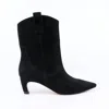 Shoe The Bear Dicte Suede Boots In Black In Black