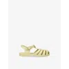 Shoe The Bear Yellow Kids' Bre Caged Rubber Sandals Eur 21 /5 Uk