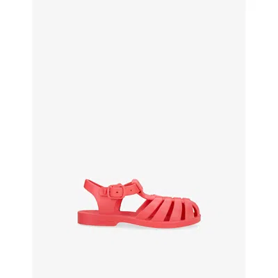 Shoe The Bear Red Kids' Bre Rubber Sandals Eur 24 / 7 Uk