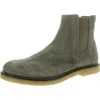 Shoe The Bear Kip Womens Water Repellent Suede Chelsea Boots In Grey